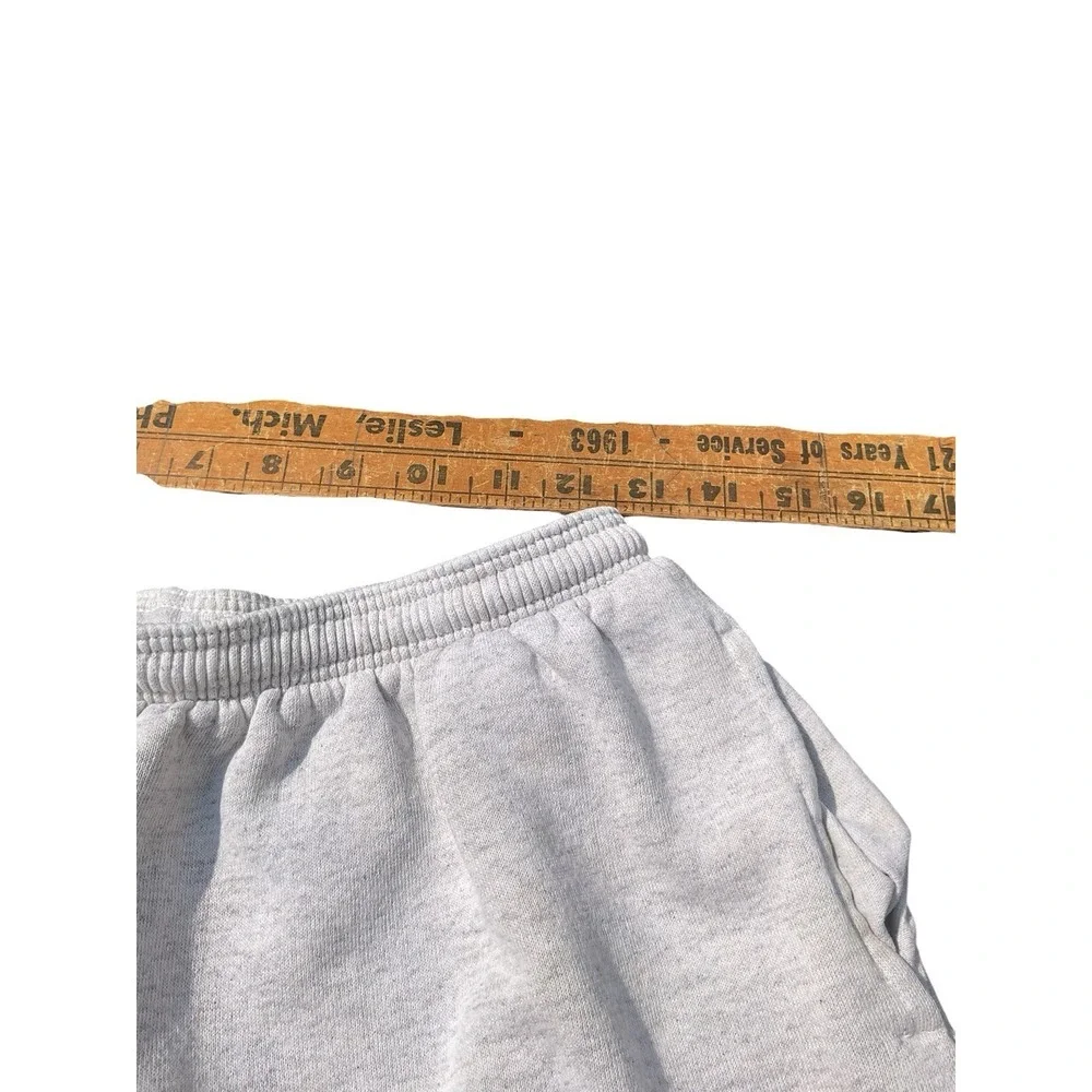 Vintage Michigan State Spartans Sweat Shorts Gray Grey Med MSU Santee Sweats XL